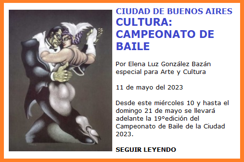 CAMPEONATO DE BAILE